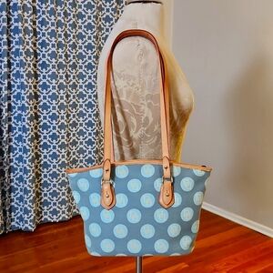 Vintage 90s Polka Dot Shoulder Bag